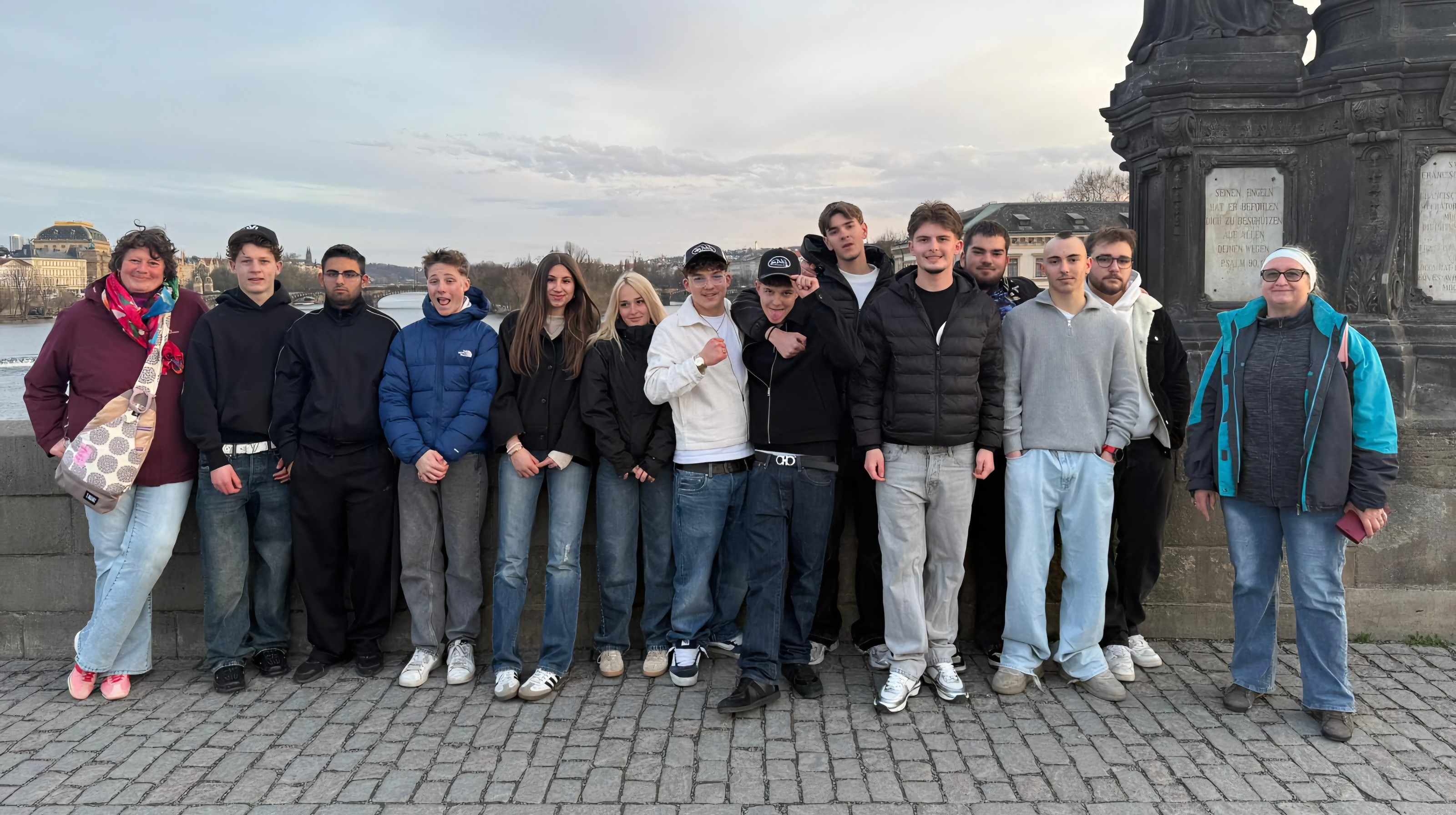 Abschlussfahrt nach Prag Aktionsbild