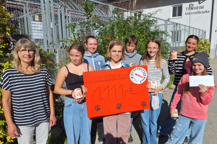 Spende für das Tierheim Immenstadt Aktionsbild